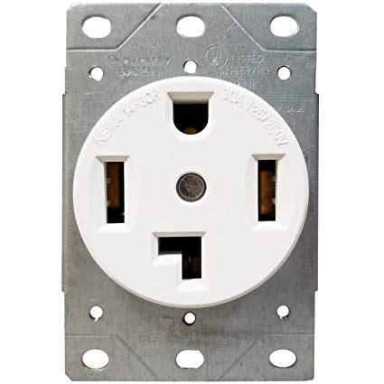 clothes dryer electrical outlet box|old work dryer electrical box.